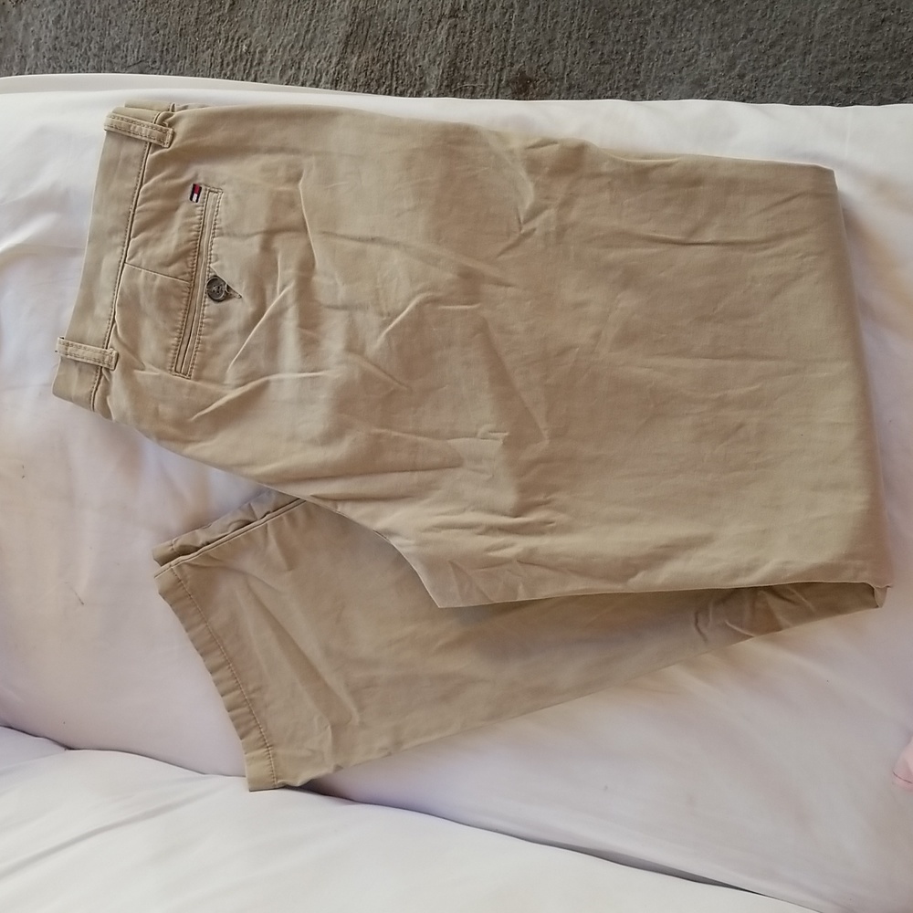 Men's Tommy Hilfiger Khaki Dress Casual Pants 34x34 - Picture 7 of 7